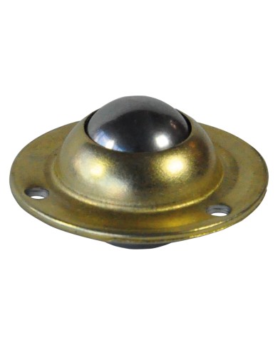 ROTELLA A SFERA CON PIASTRA mm. 30 - pz. 4
